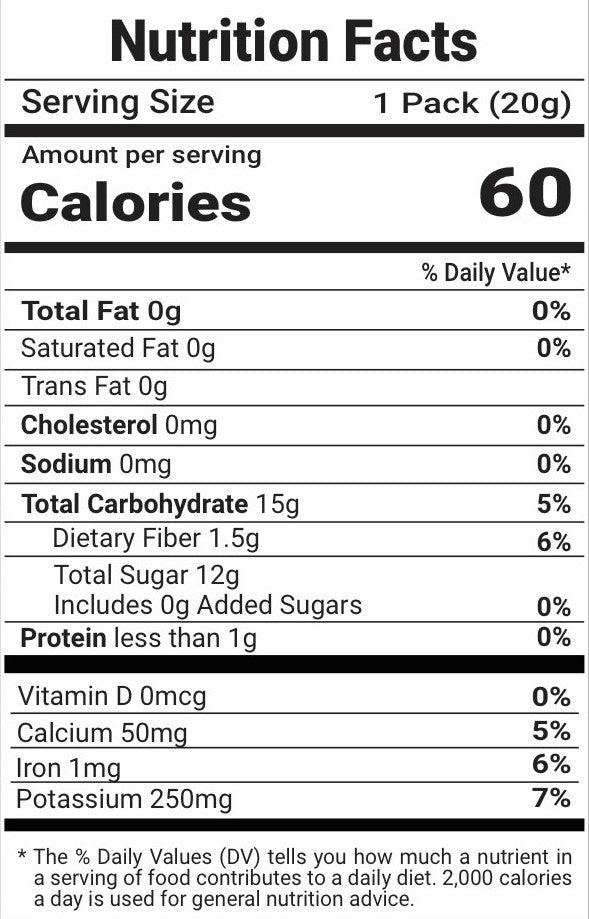 Freeze Dried Mango, 100% Natural, Ready-to-Eat Fruit Snack, Vegan, Non GMO, No added Sugars