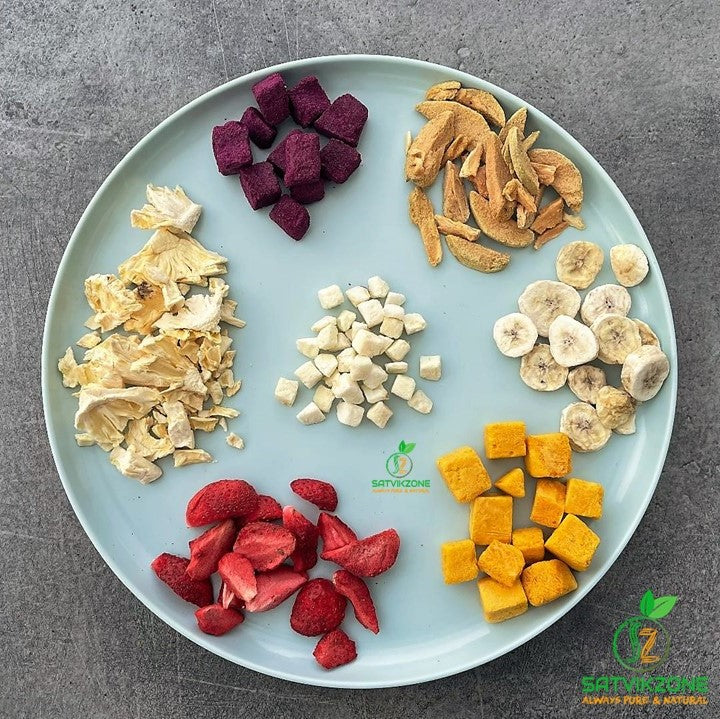 Freeze Dried Mango, 100% Natural, Ready-to-Eat Fruit Snack, Vegan, Non GMO, No added Sugars