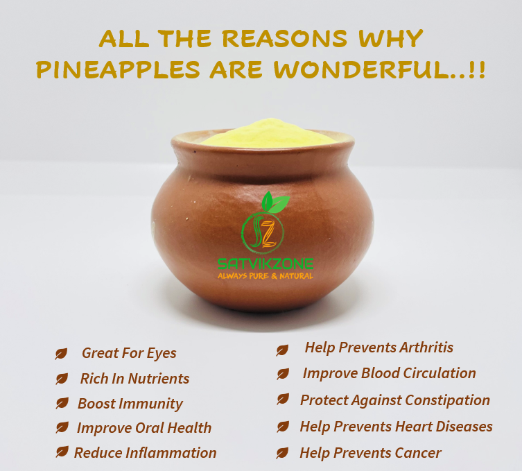 Pineapple Fruit Powder 100% Natural