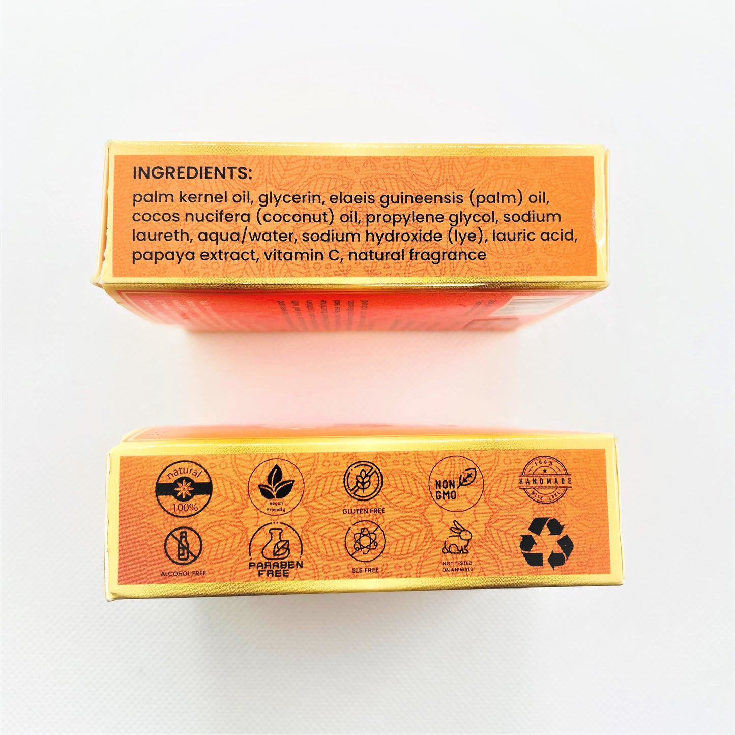 Papaya with Vitamin C Handmade Natural Soap Bar