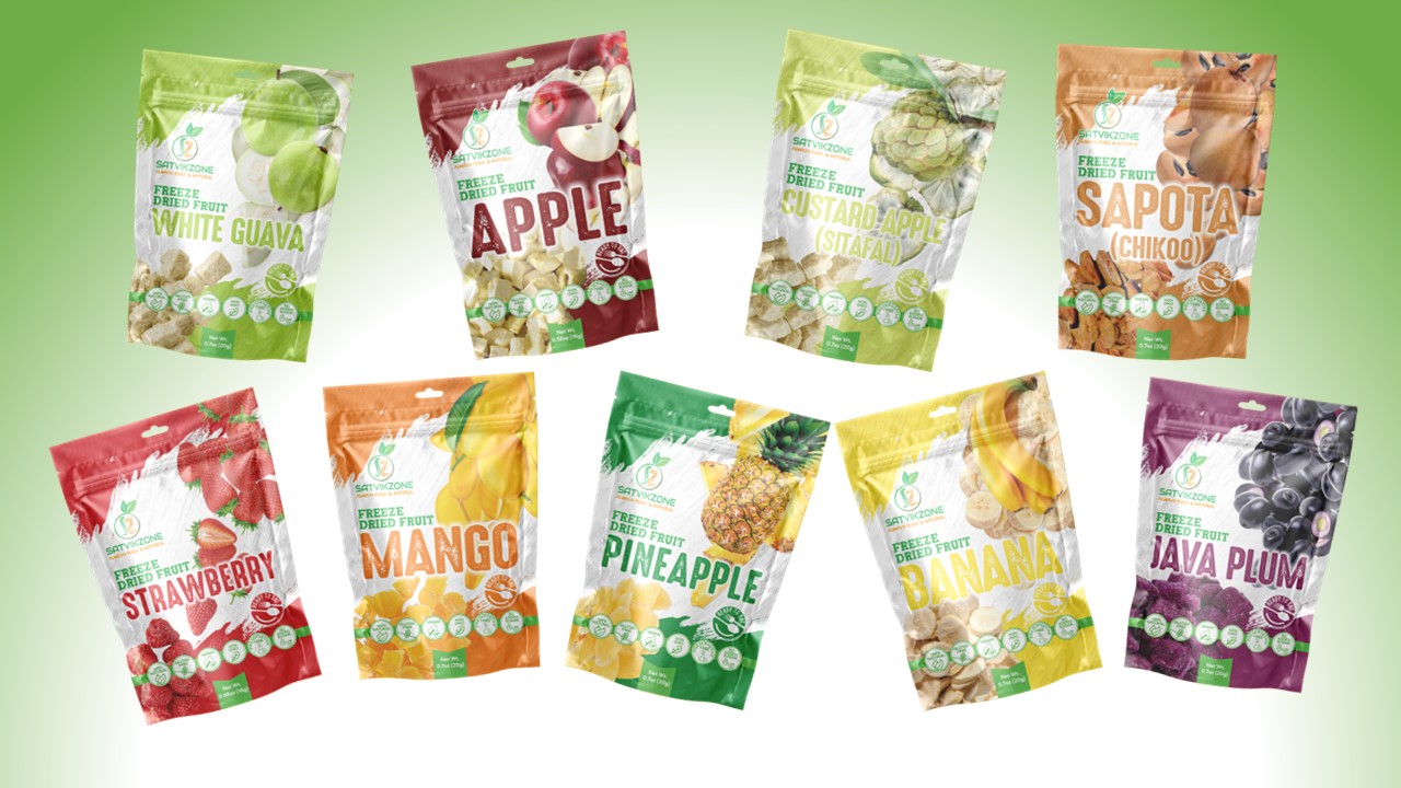 Freeze Dried Mango, 100% Natural, Ready-to-Eat Fruit Snack, Vegan, Non GMO, No added Sugars