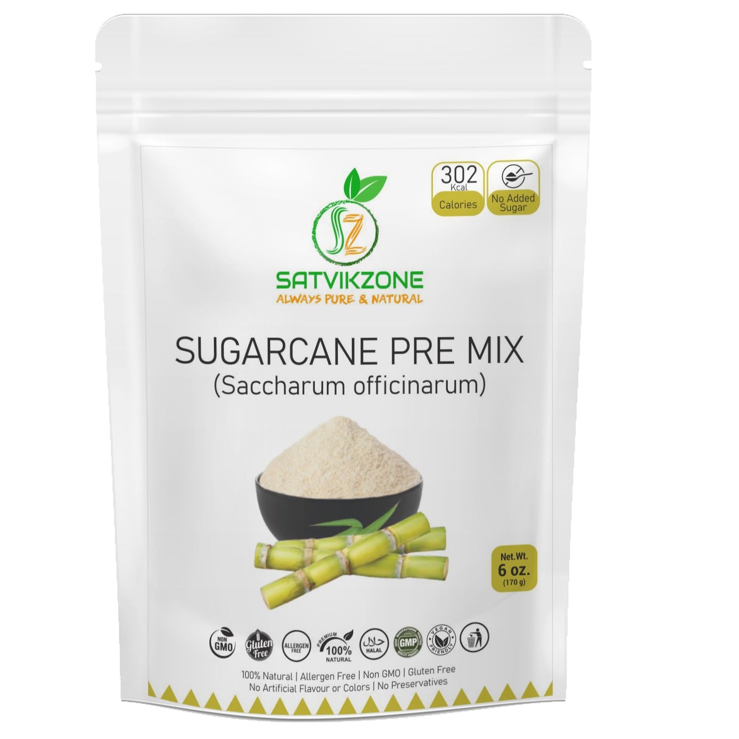 Sugarcane Premix Fruit Powder 100% Natural
