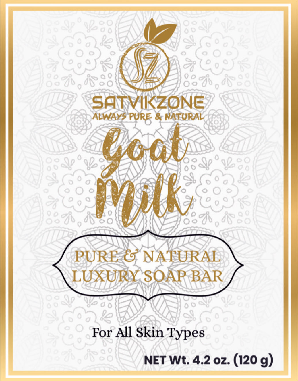 Goat Milk Handmade Natural Soap Bar