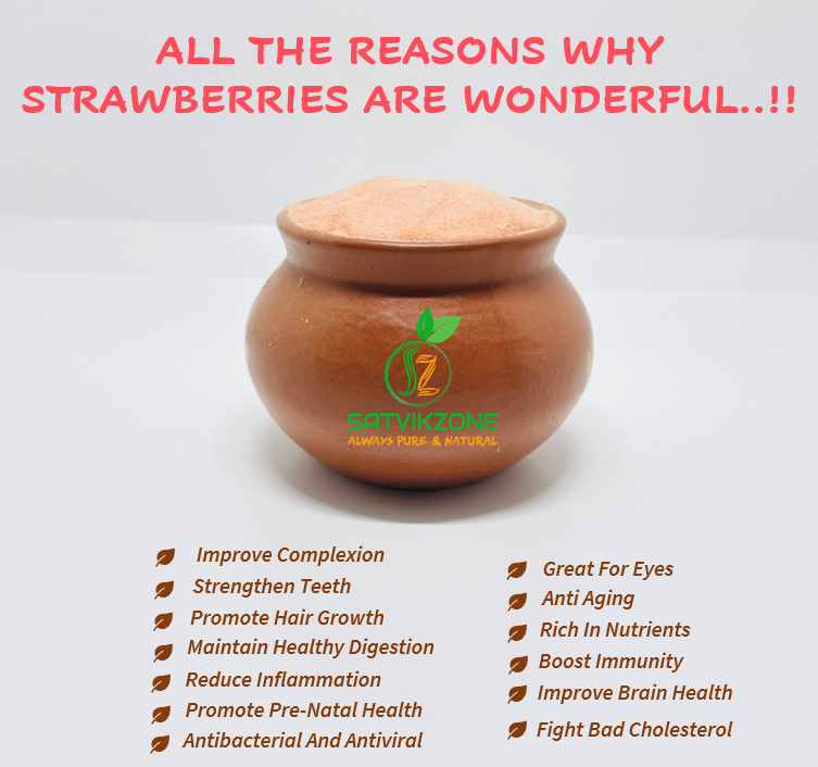 Strawberry Fruit Powder 100% Natural